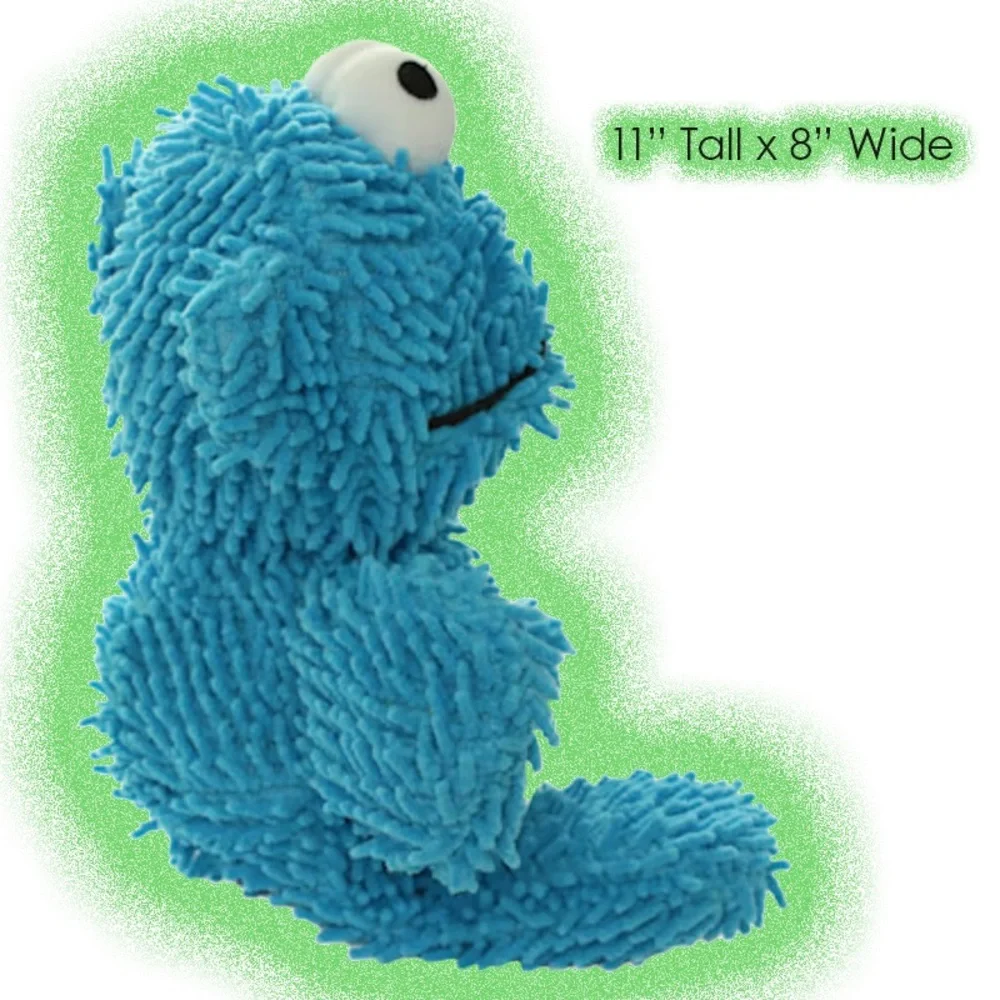 Mighty Toys Microfiber Ball Monster Durable Squeaky Dog Toy Plus Dog Scoop Bags